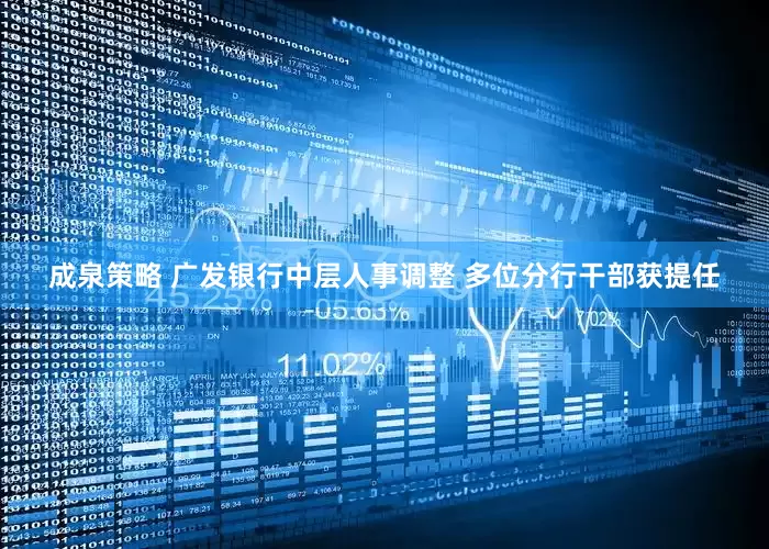 成泉策略 广发银行中层人事调整 多位分行干部获提任